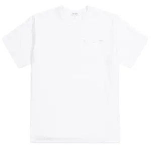 Norse Projects T-shirt manches courtes imprimé réflectif Joakim Blanc
