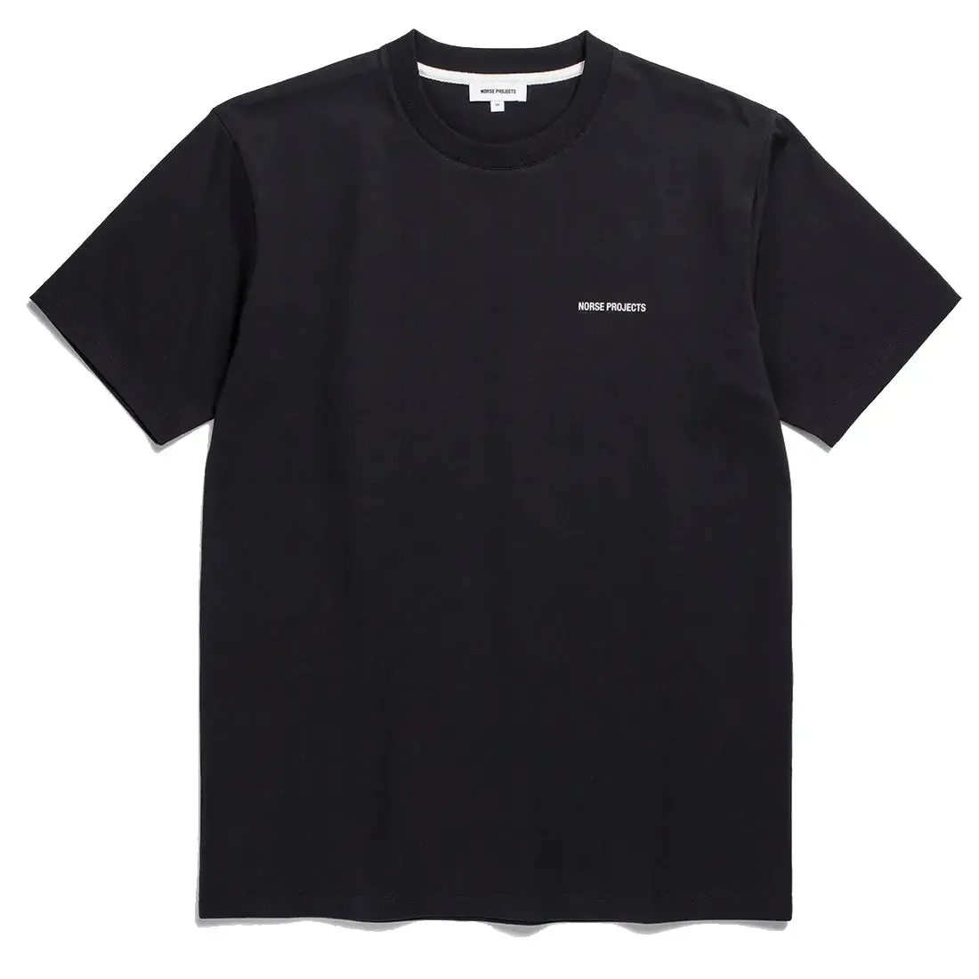 T-shirt noir avec logo Johannes de Norse Projects