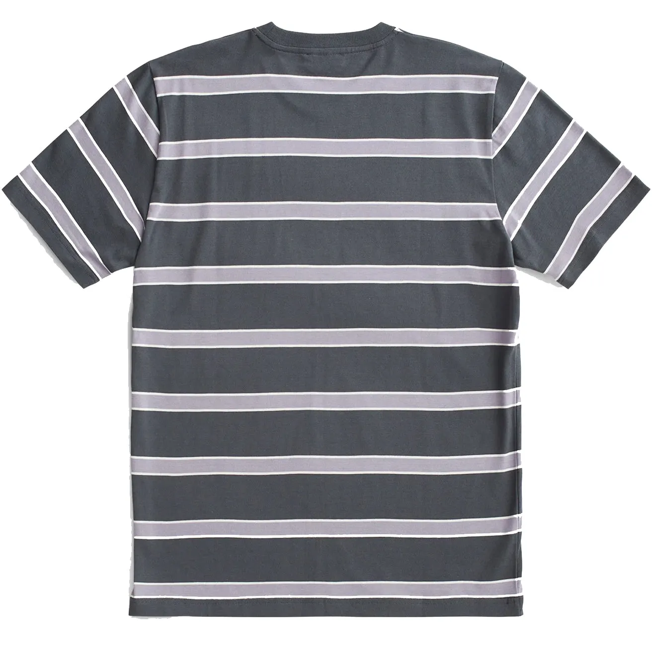 Norse Projects Johannes T-shirt à rayures multicolores organique Gris Battleship