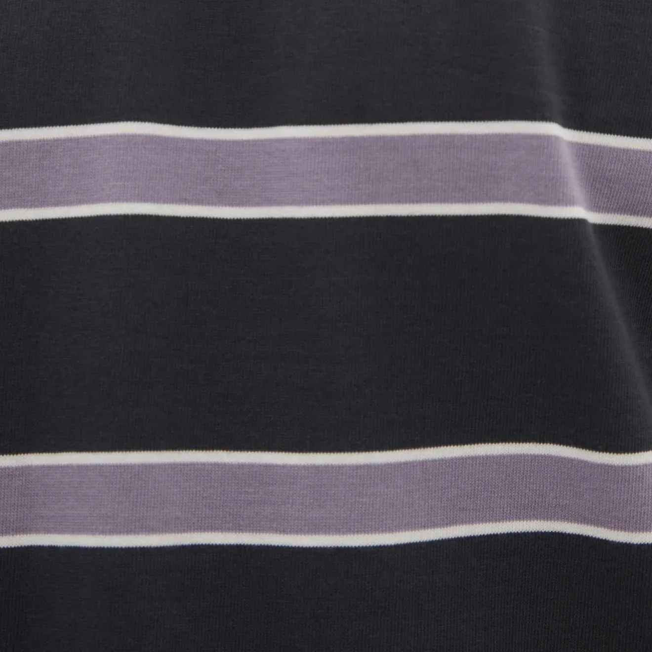 Norse Projects Johannes T-shirt à rayures multicolores organique Gris Battleship