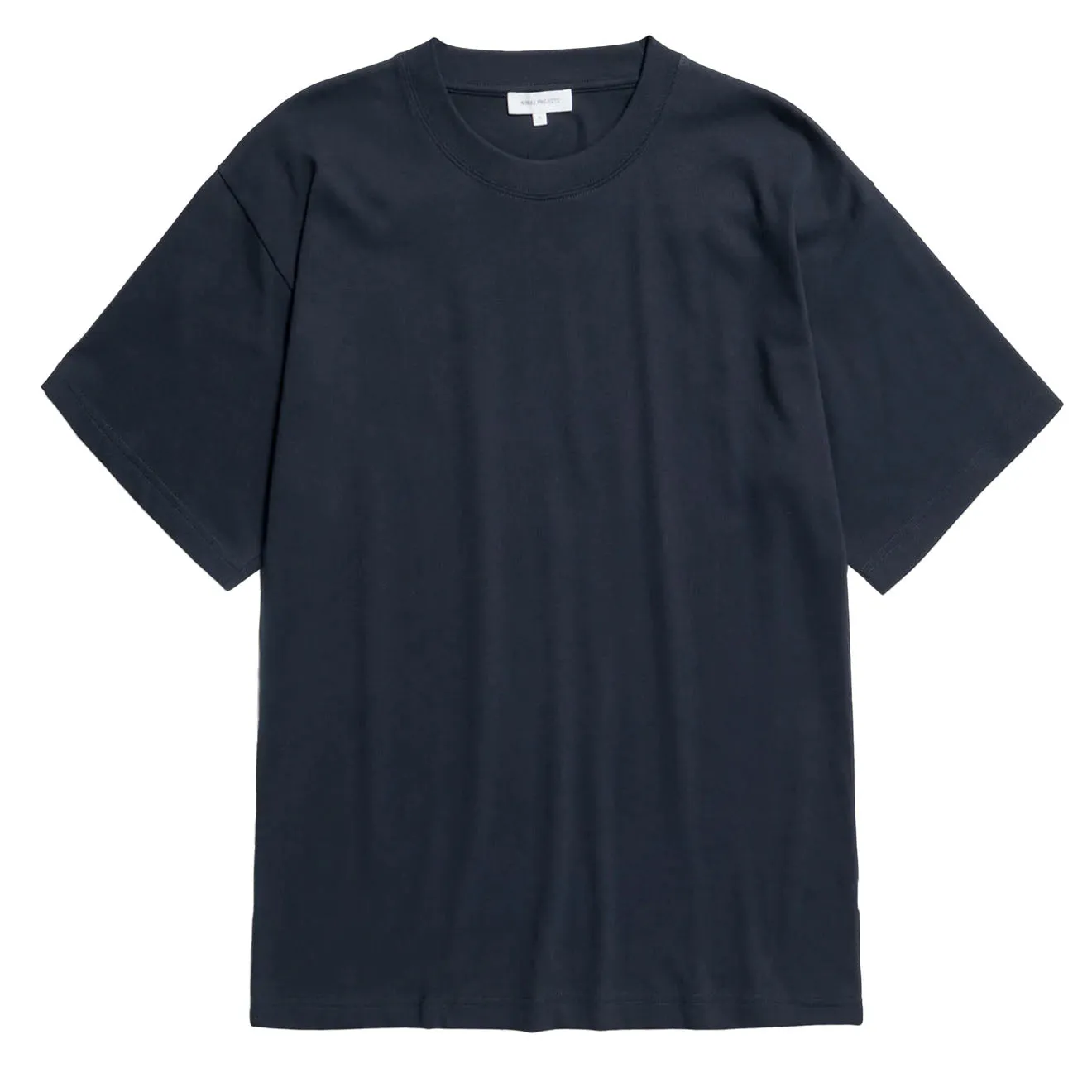 Norse Projects T-shirt ample épais standard Dark Navy