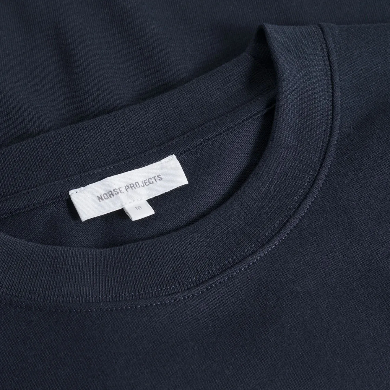 Norse Projects T-shirt ample épais standard Dark Navy