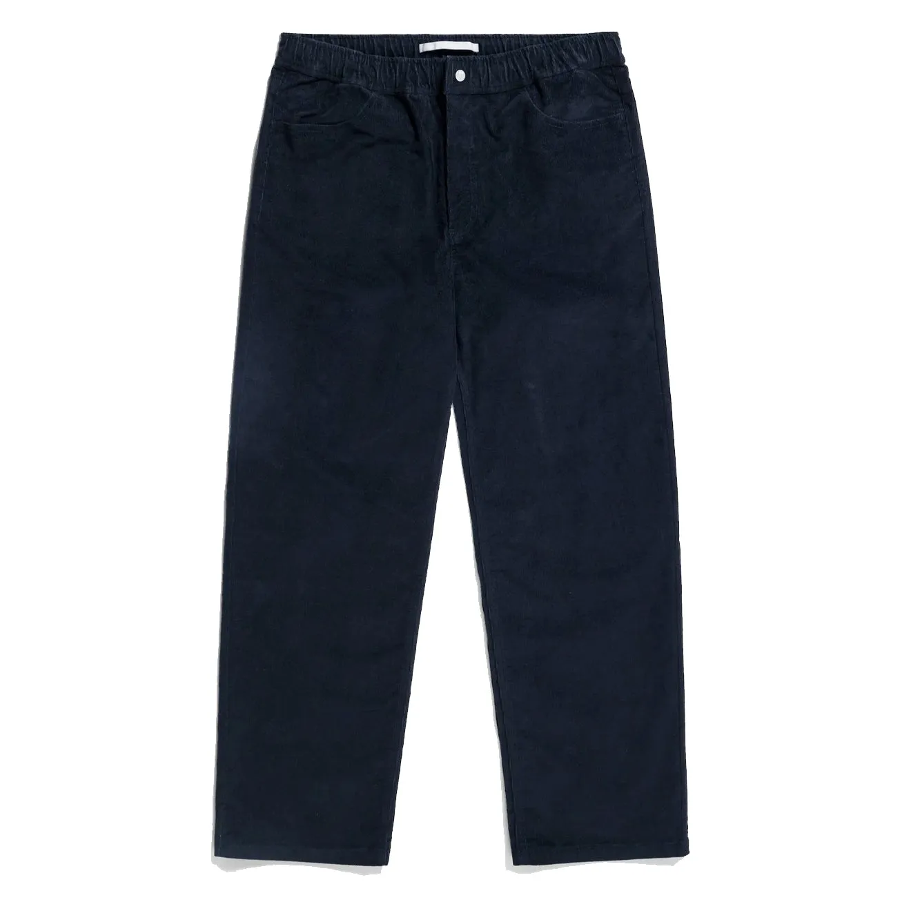 Norse Projects Ragnar Pantalon Relax en Solotex Velours Côtelé Bleu Marine Foncé