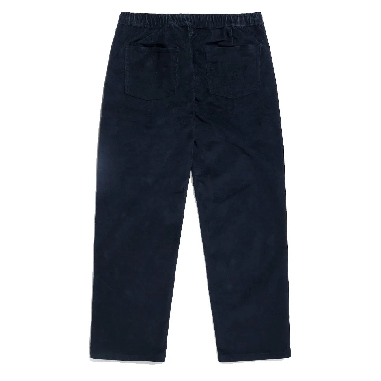 Norse Projects Ragnar Pantalon Relax en Solotex Velours Côtelé Bleu Marine Foncé