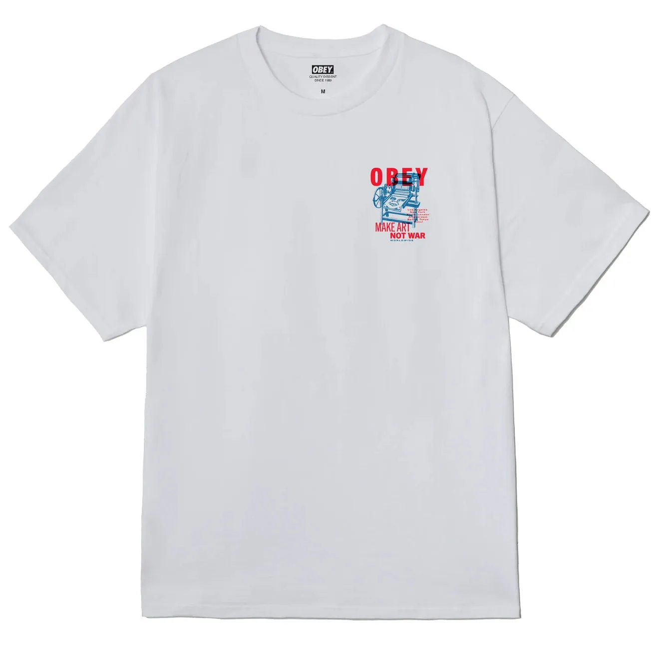 Obey Printing Press Rendre l'Art Blanc