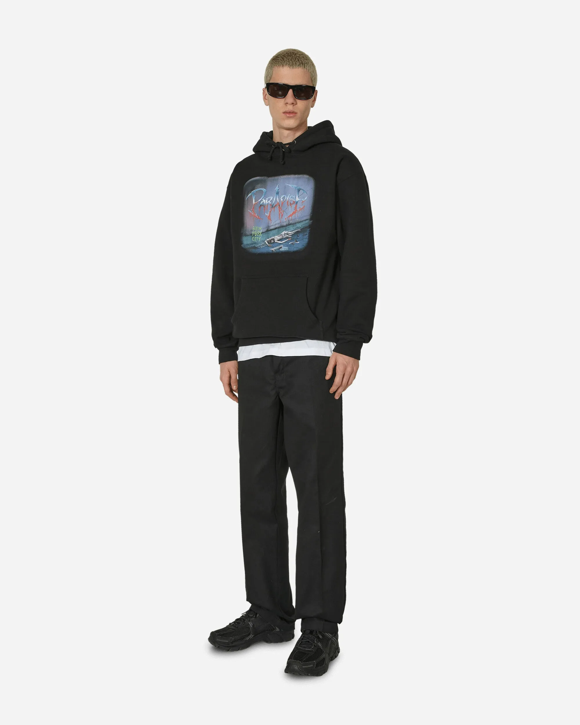 Hoodie Nécrologique Noir