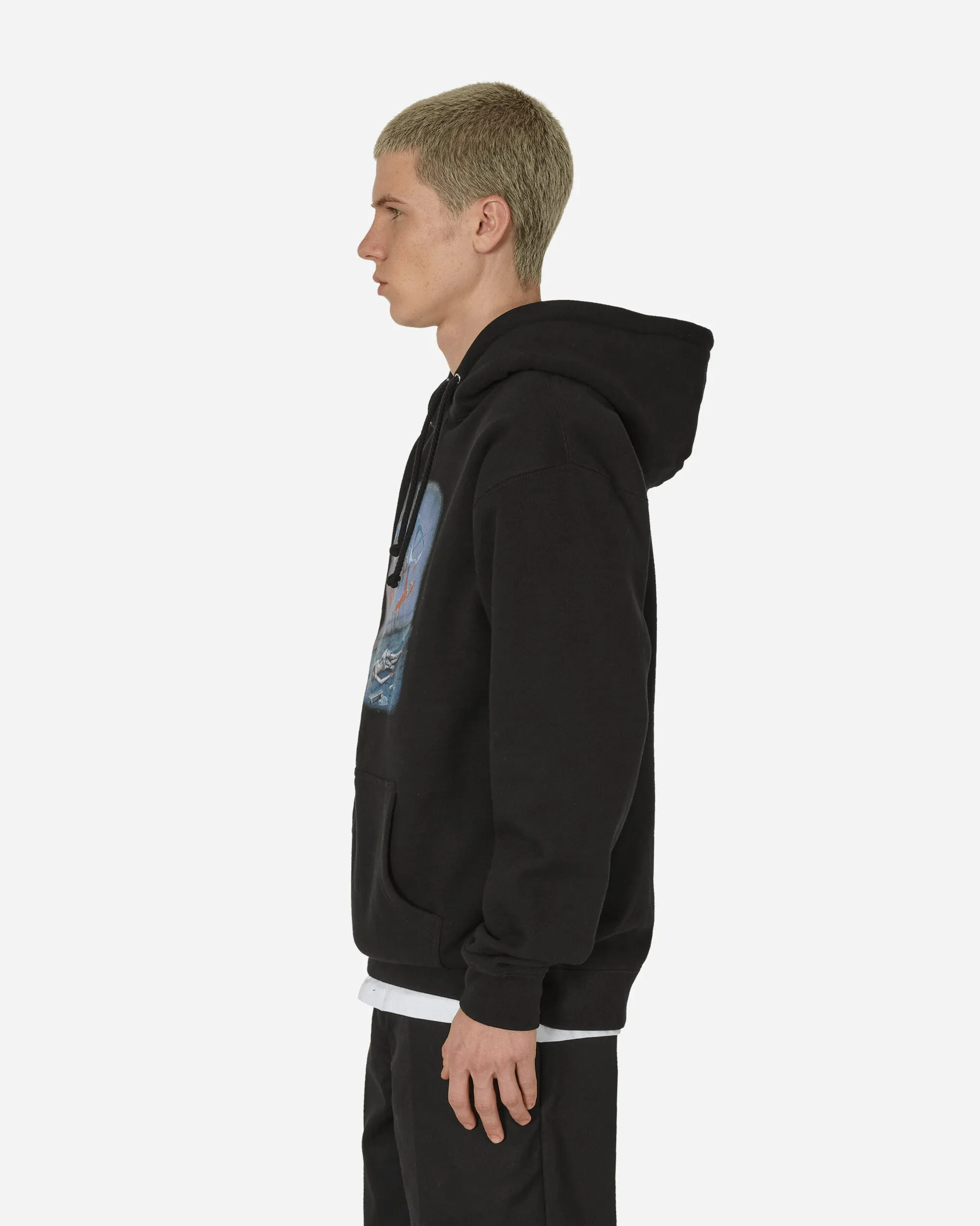 Hoodie Nécrologique Noir