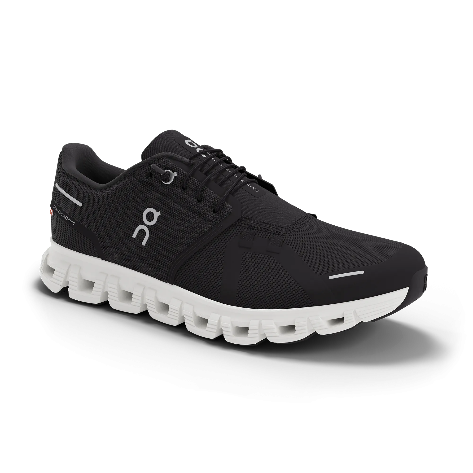 Chaussures On Men's Cloud 6 - Noir / Blanc Vêtements On Cloud