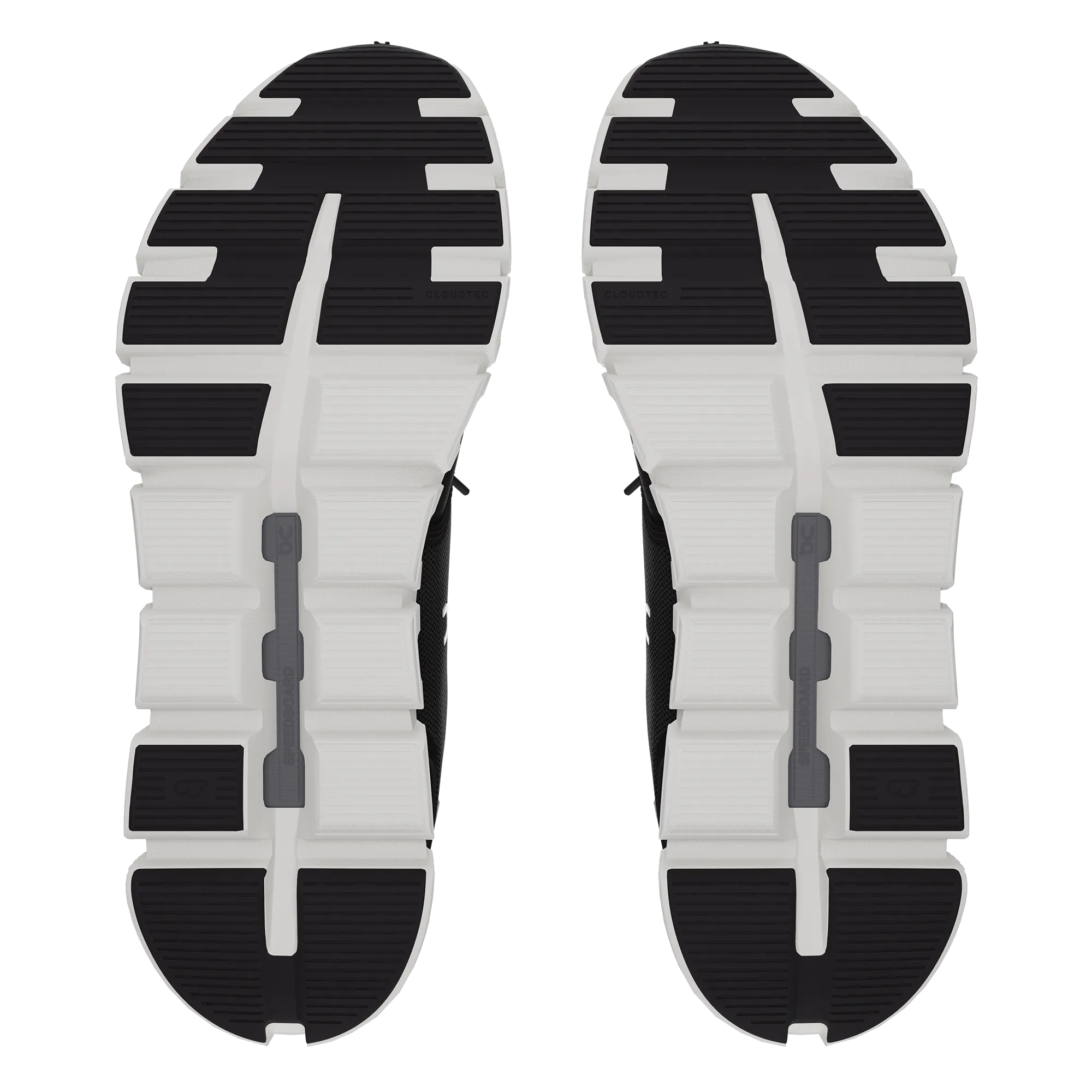 Chaussures On Men's Cloud 6 - Noir / Blanc Vêtements On Cloud