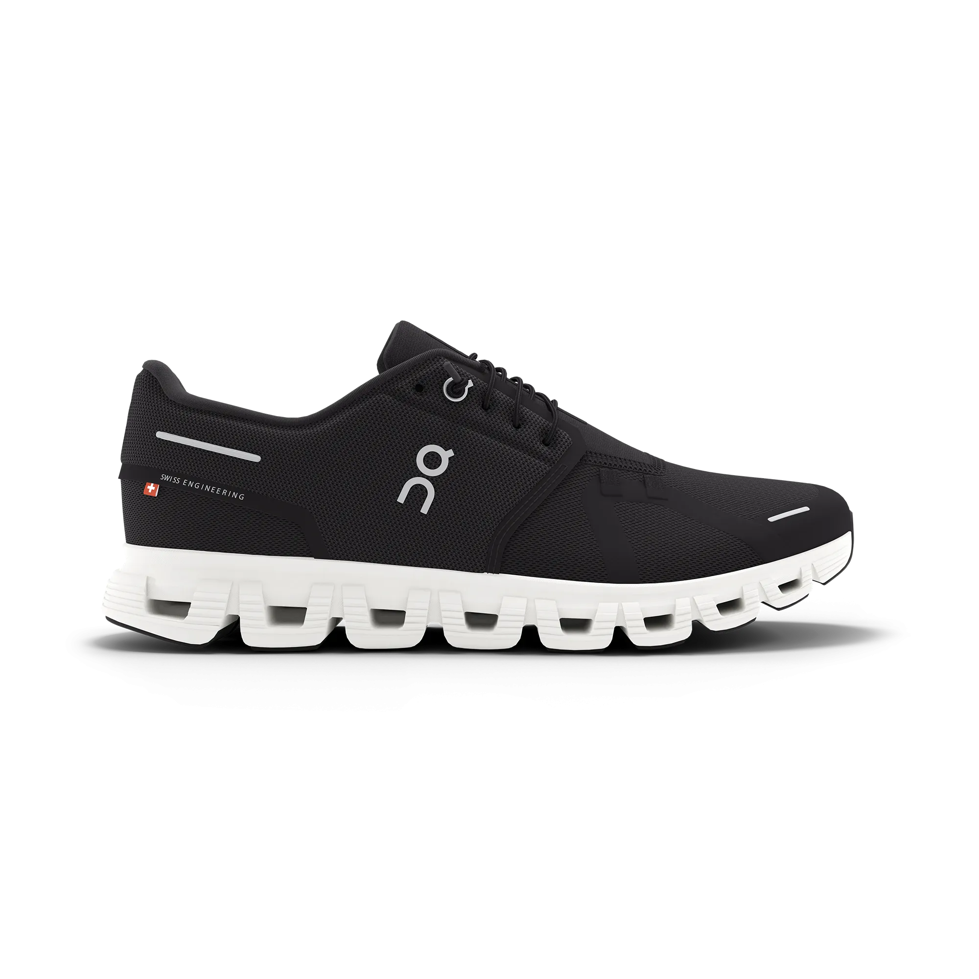 Chaussures On Men's Cloud 6 - Noir / Blanc Vêtements On Cloud