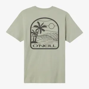 T-shirt pour hommes O'Neill Dusk Palms - Seagrass