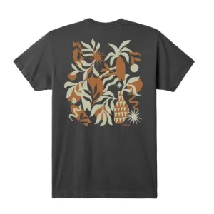T-shirt pour hommes O'Neill OG Sun Tropics - Charbon foncé