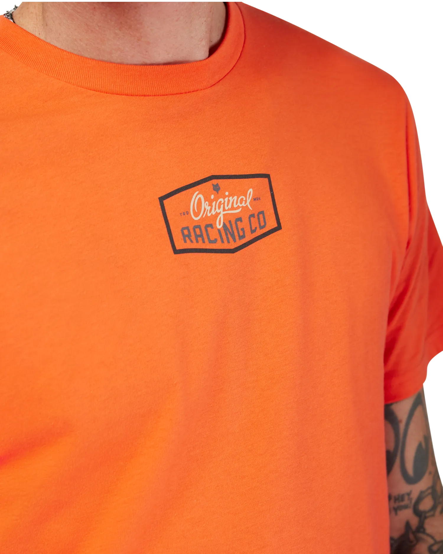 T-shirt Premium Original en Orange Sanguine
