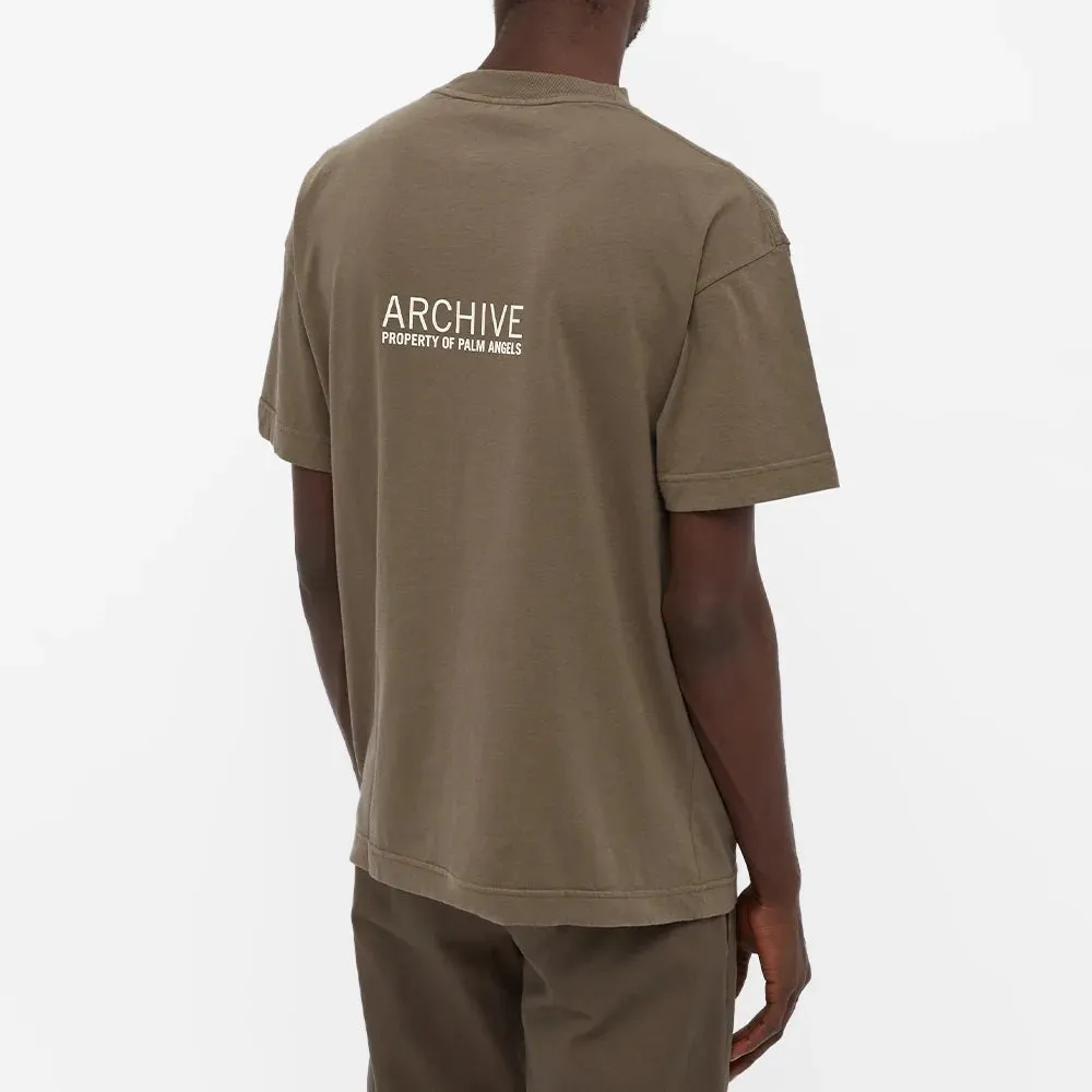 Palm Angels ARCHIVE PROPERTY OF PALM T-SHIRT