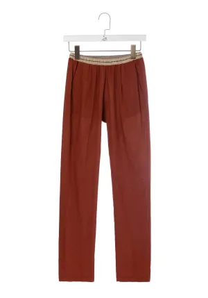 Pantalon Pove en Coton 25-Pécan