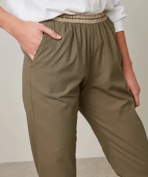 Pantalon Pove Coton 35-Army