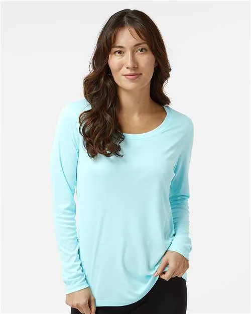 T-shirt à manches longues Performance Long Islander pour femmes Paragon 214P