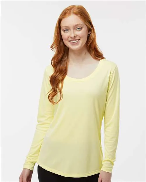 T-shirt à manches longues Performance Long Islander pour femmes Paragon 214P