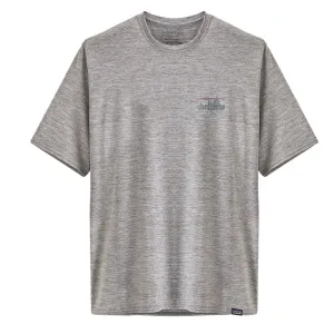 Patagonia T-shirt graphique Capilene Cool Daily 73 Skyline / Gris plume