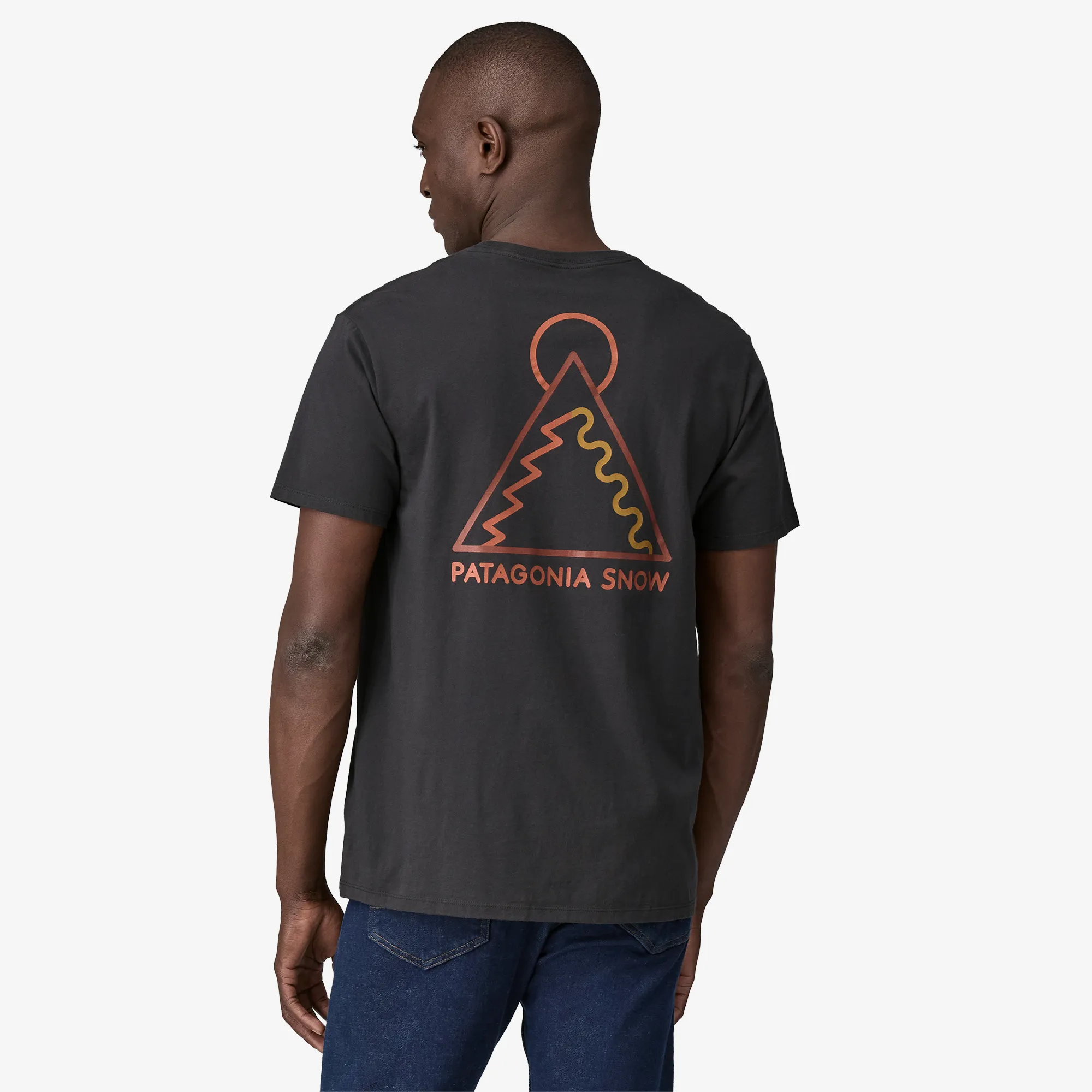T-shirt Homme Patagonia Dawn Tracks en coton bio