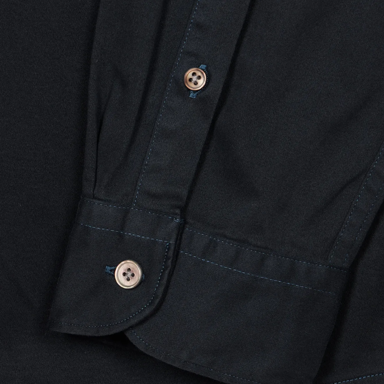 Chemise en sergé de coton teint en pièce Paul Smith - Marine
