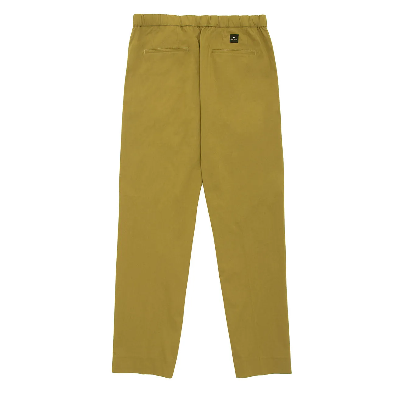 Paul Smith Pantalon à pinces à taille élastiquée Vert militaire