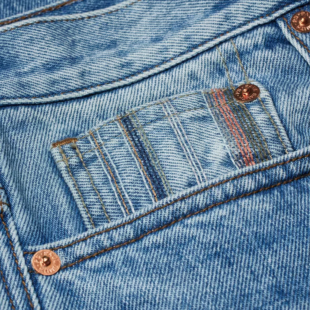 Paul Smith Jeans Relaxed Fit Délavé Clair