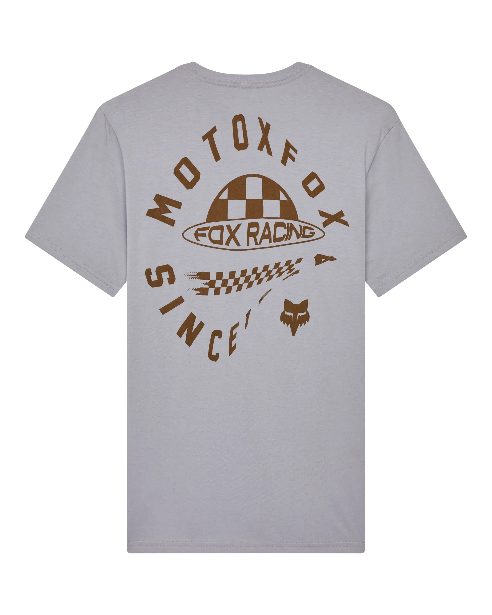 T-shirt Premium Planet Moto en gris acier