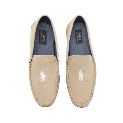 Polo Ralph Lauren - Chaussure à enfiler Brenan - Beige/Milkshake Vêtements Polo Ralph Lauren