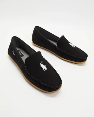 Polo Ralph Lauren - Chaussure à enfiler Brenan - Noir Vêtements Polo Ralph Lauren
