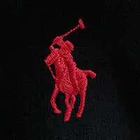 Polo Ralph Lauren - T-shirt col rond ajusté en jersey - Noir Vêtements Polo Ralph Lauren