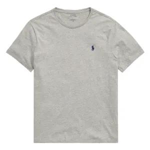 Polo Ralph Lauren T-Shirt en Coton Custom Slim Fit Gris