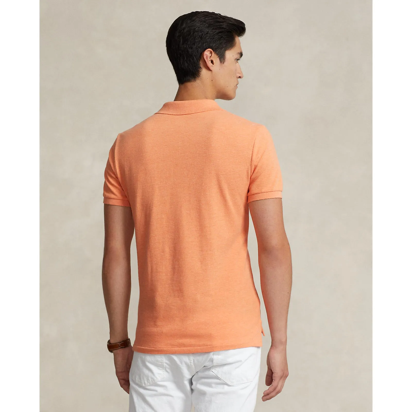 Polo Ralph Lauren - Polo en maille - Orange plage Vêtements Polo Ralph Lauren