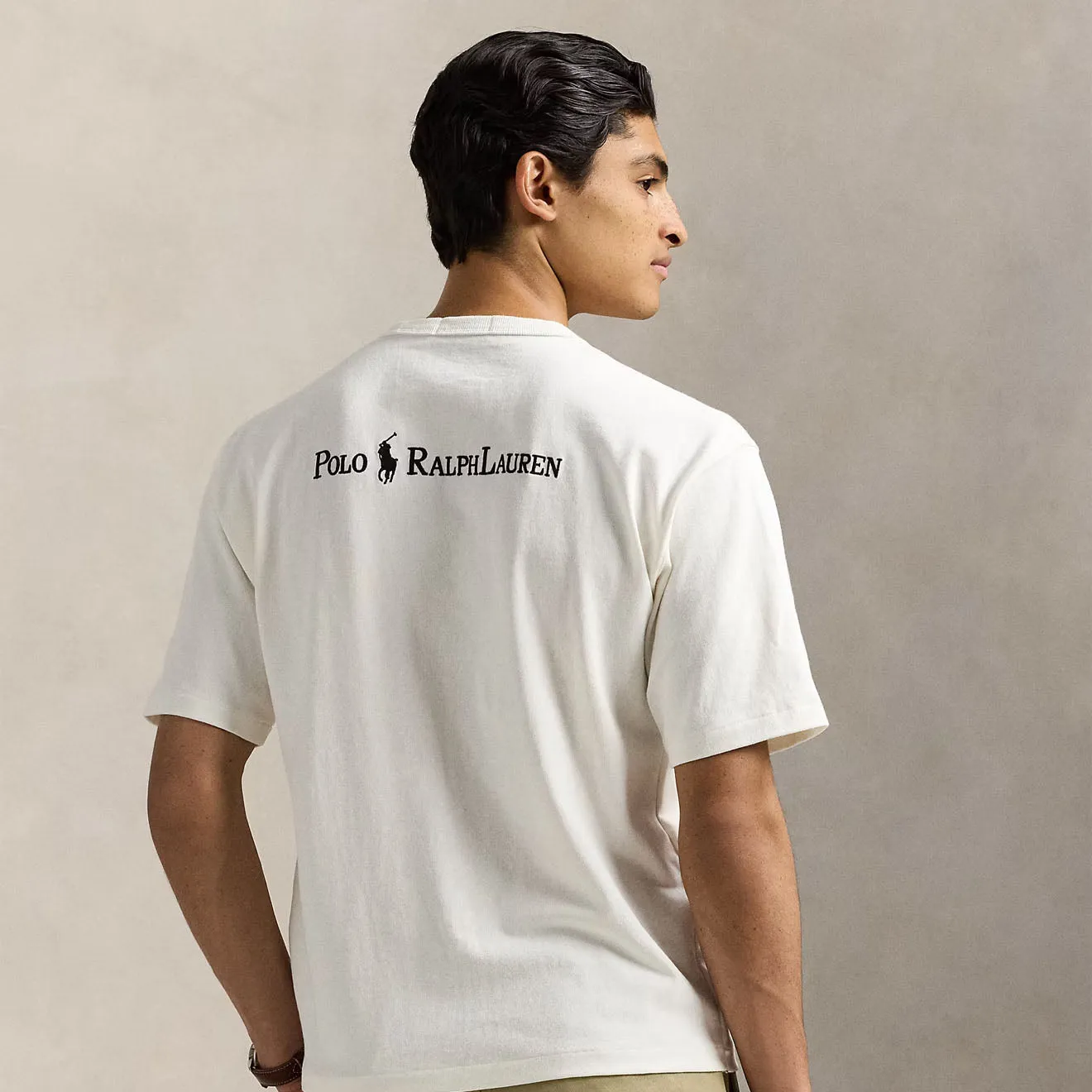 Polo Ralph Lauren T-shirt Jersey à coupe décontractée avec logo Nevis