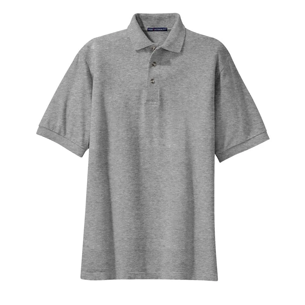 #Polo en piqué coton épais Port Authority
