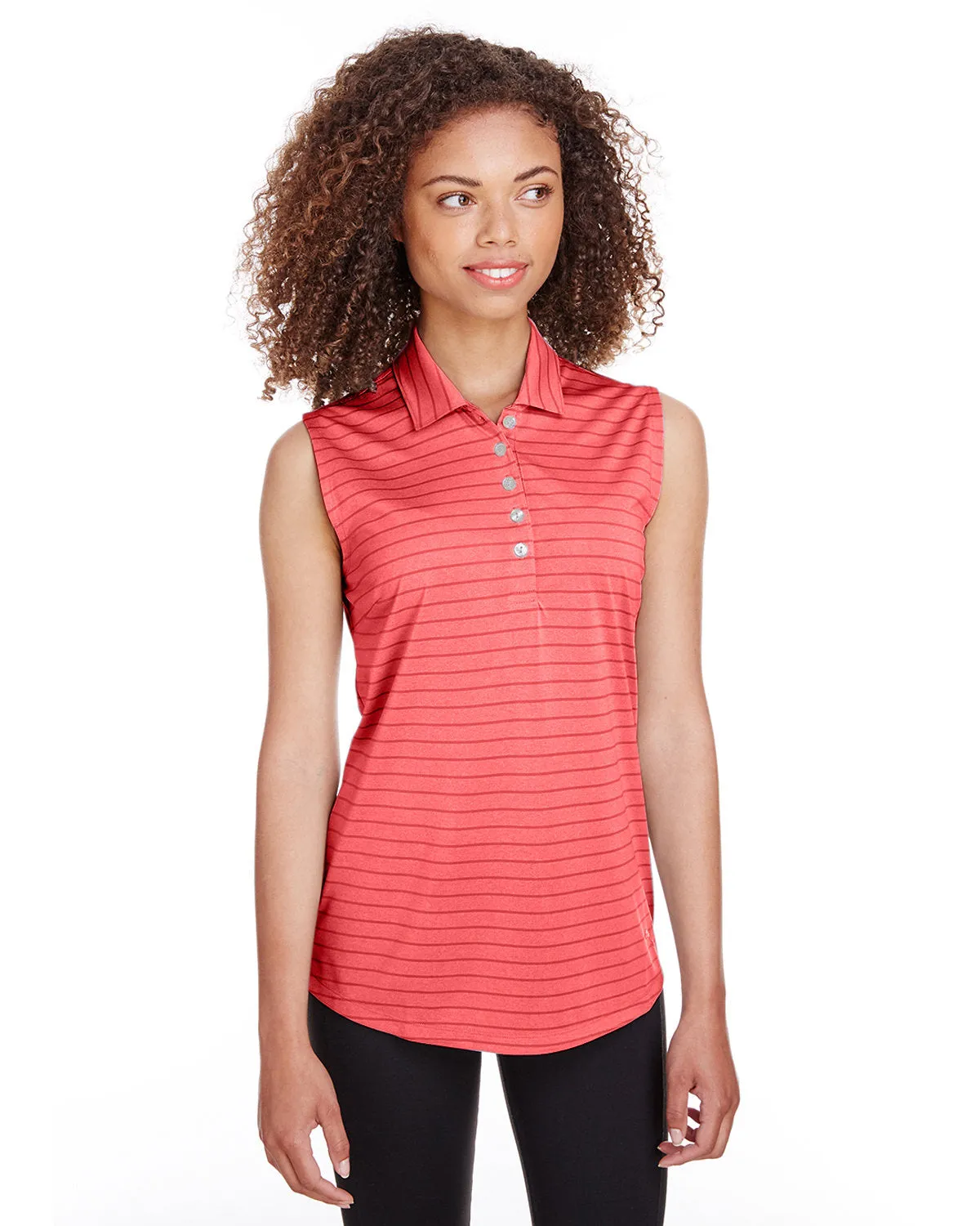 Puma Golf 597222 Polo sans manches à rayures rotatives pour femmes