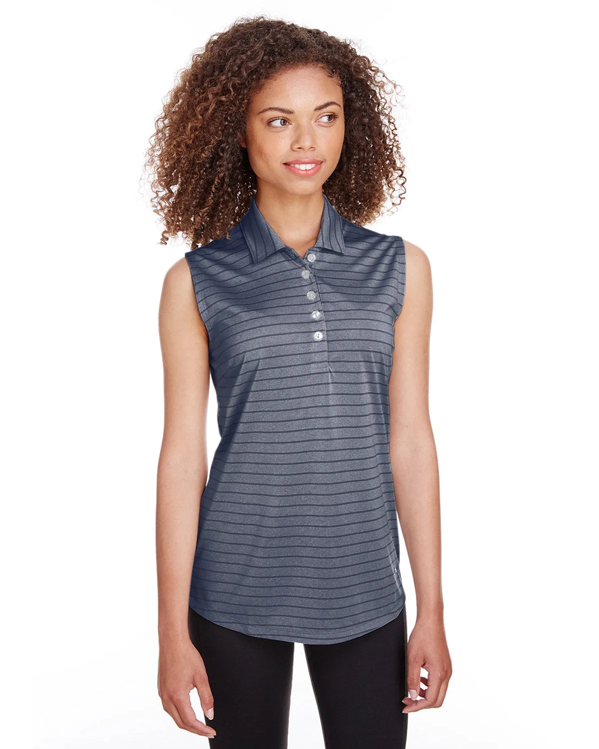 Puma Golf 597222 Polo sans manches à rayures rotatives pour femmes