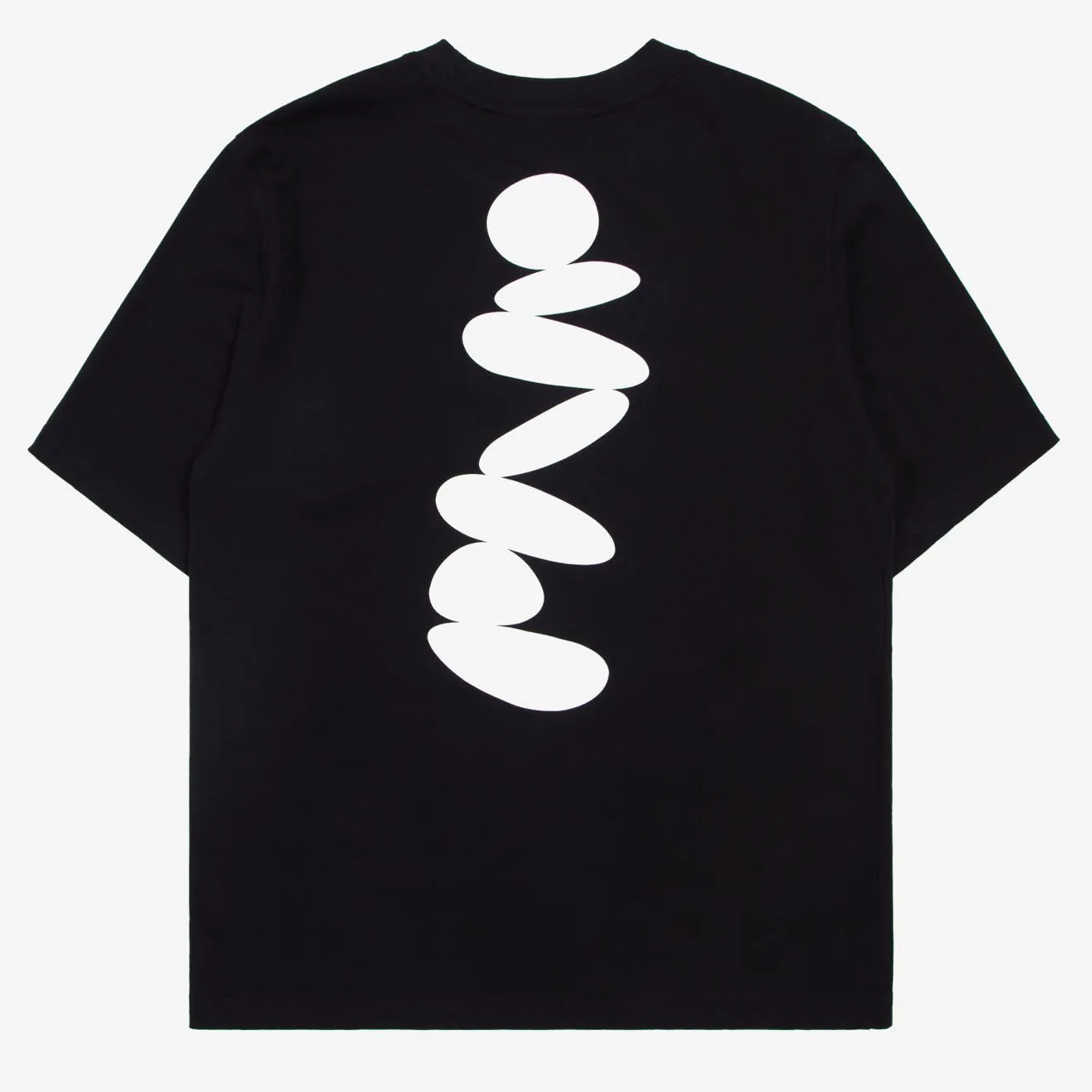 T-shirt Noir Boulders S/S de l'Observatoire de la Montagne Pourpre