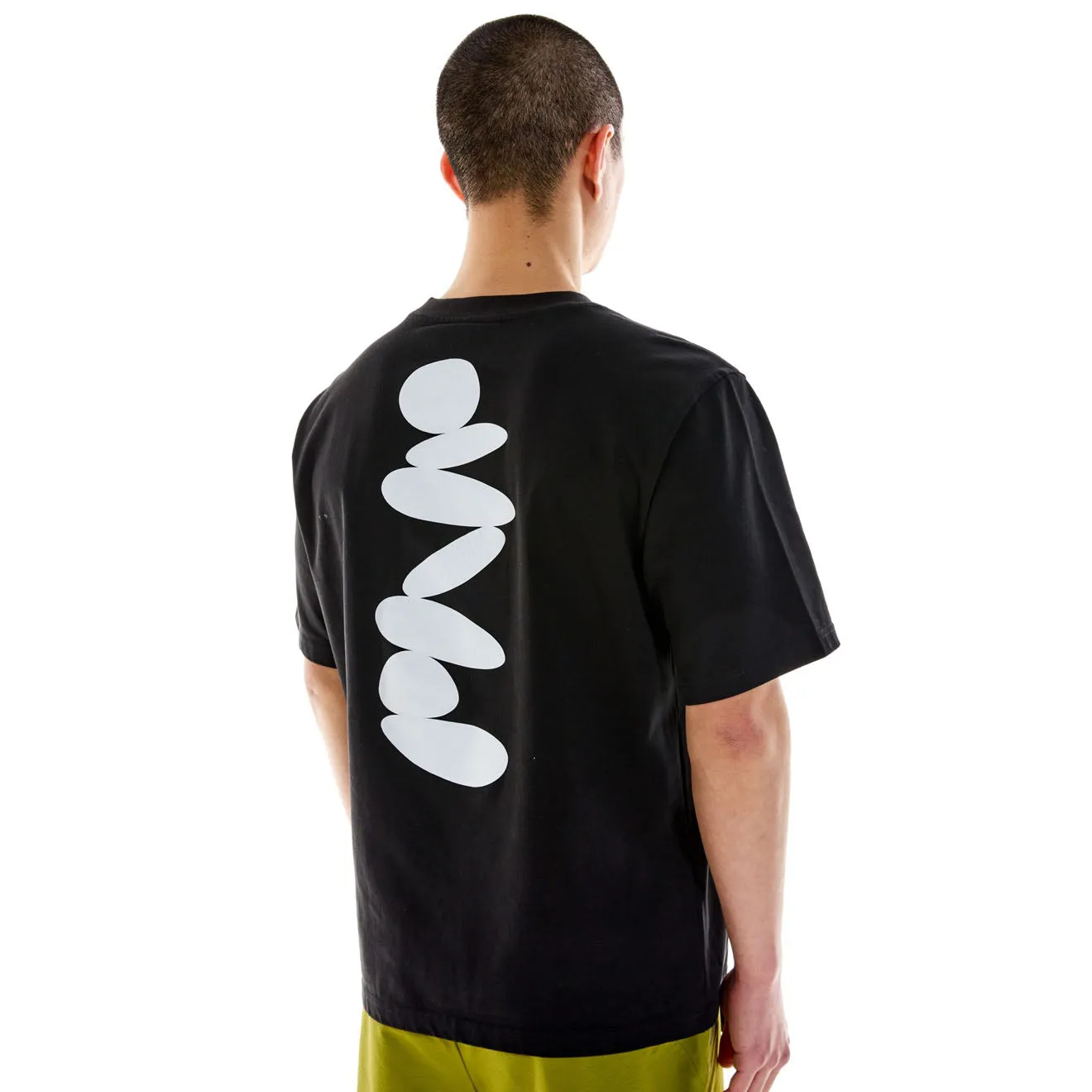 T-shirt Noir Boulders S/S de l'Observatoire de la Montagne Pourpre