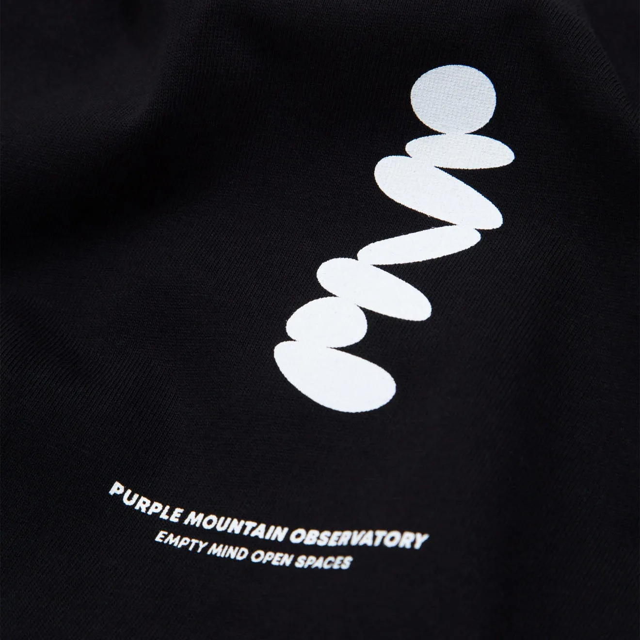 T-shirt Noir Boulders S/S de l'Observatoire de la Montagne Pourpre