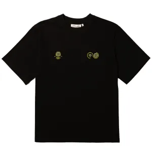T-shirt Globe de l'Observatoire de la Montagne Pourpre Noir
