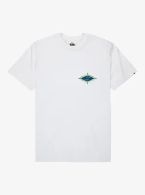 T-shirt Quiksilver Homme EV Beach Blast - Blanc