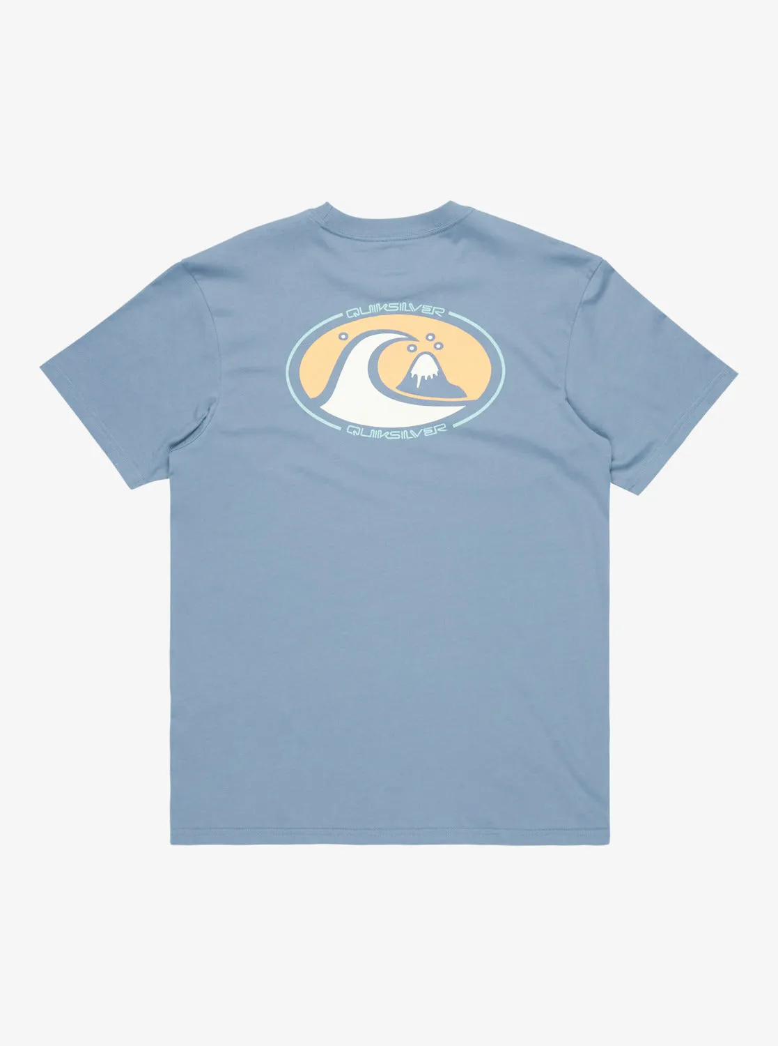 T-shirt Quiksilver Homme EV Flower Chaos - Bleu Coronet