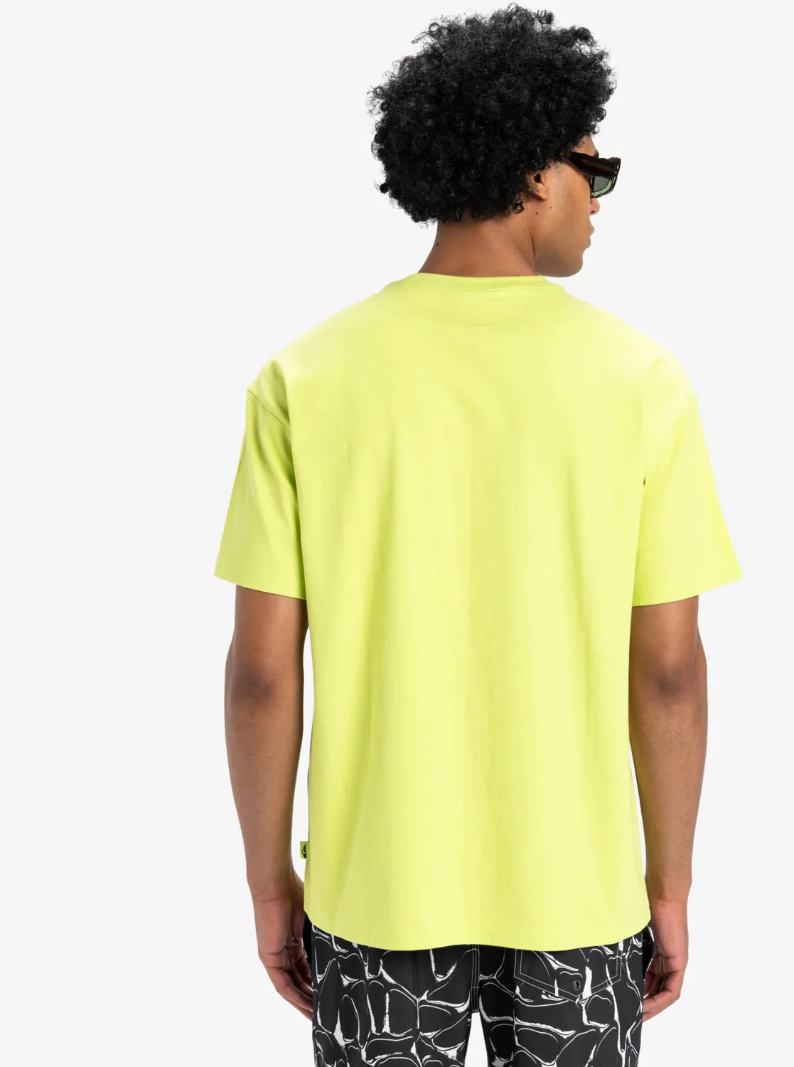 T-shirt Quiksilver Homme Mercury Tribe - Vert Lime Vif
