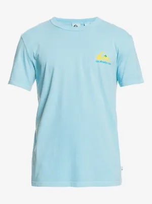 T-shirt Homme Organique Minéral Quiksilver - Rose Clair - Bleu Clair