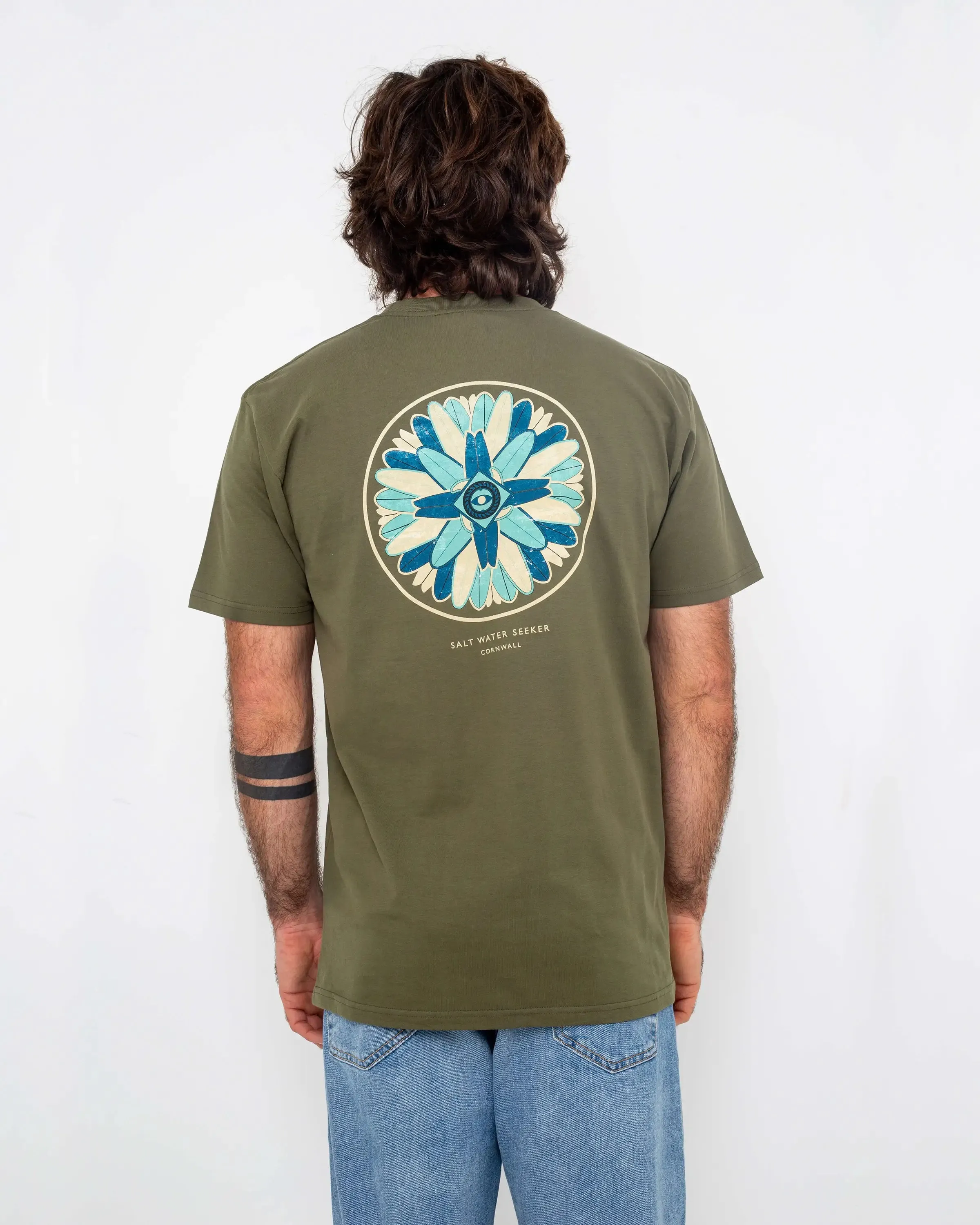 T-shirt Quiver en couleur armée