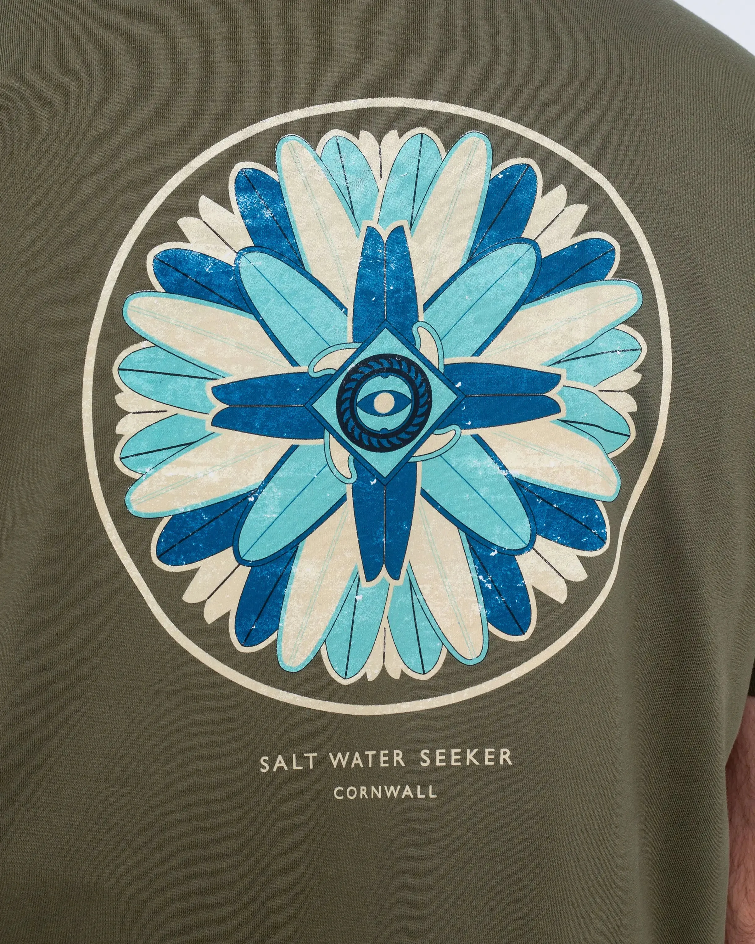 T-shirt Quiver en couleur armée