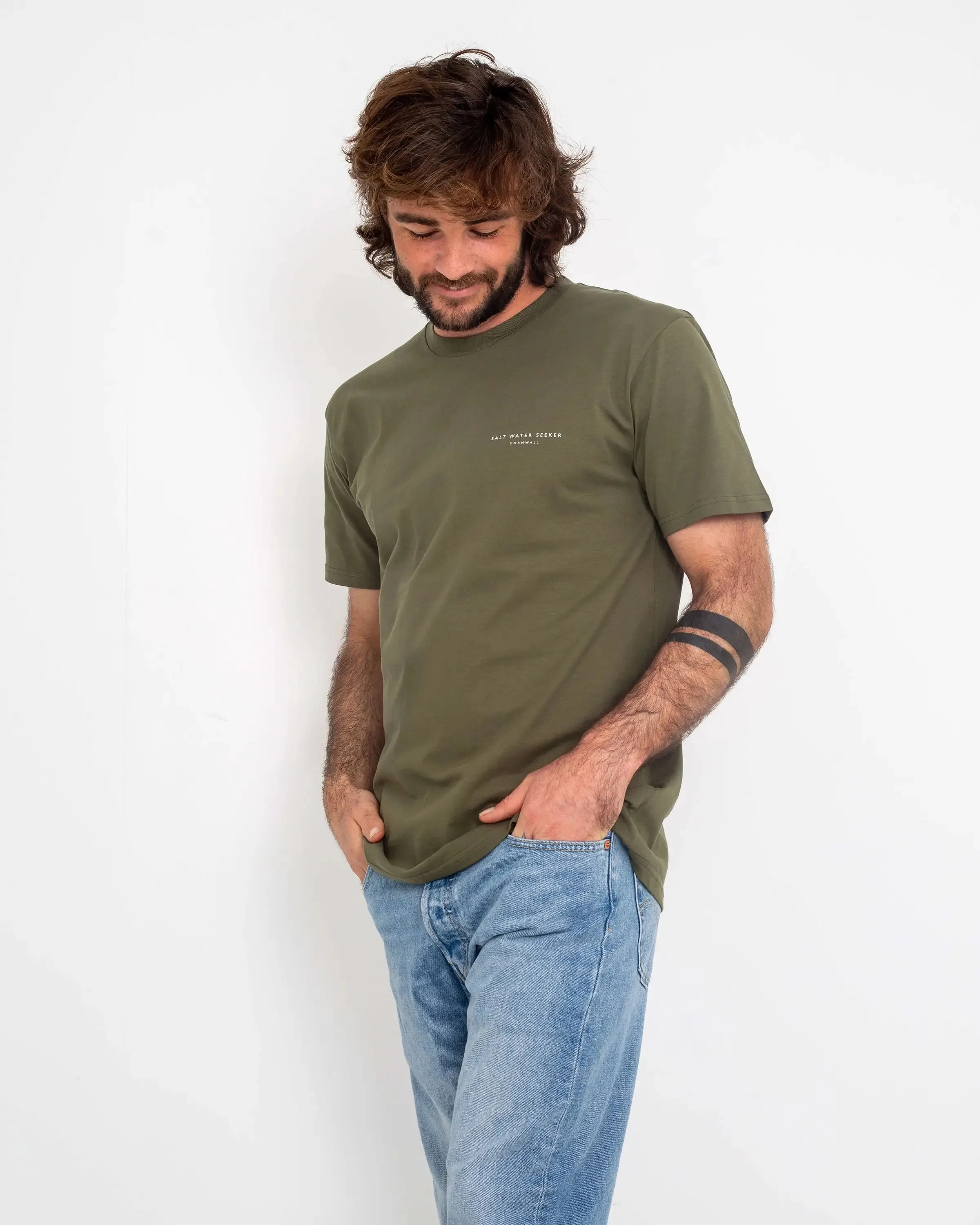 T-shirt Quiver en couleur armée