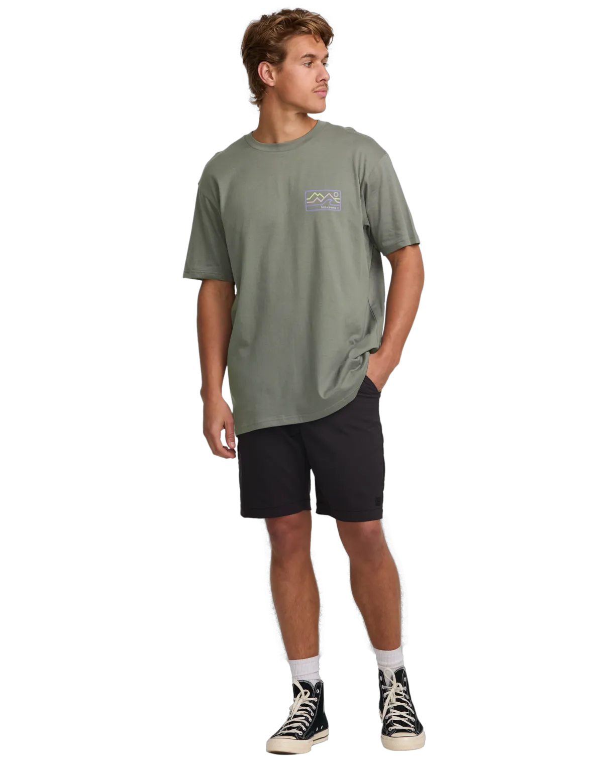 T-shirt Division Aventure Range en Ardoise