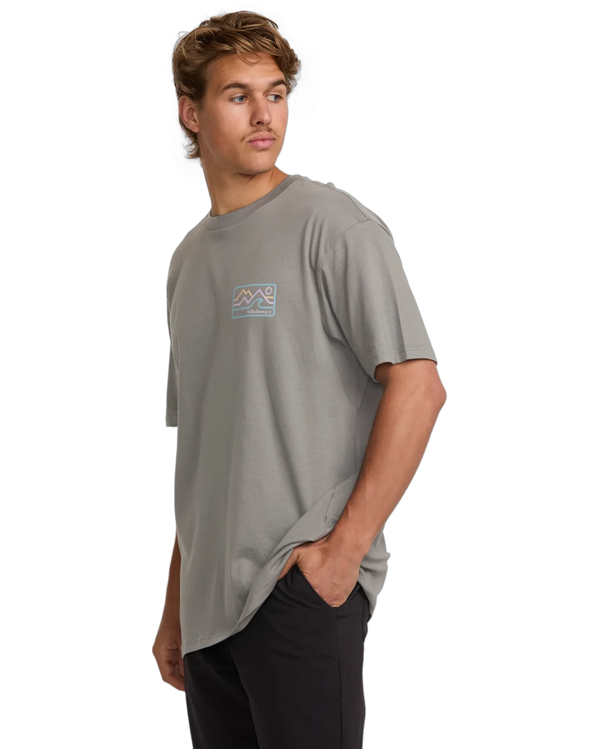 T-shirt Division Aventure Range en Ardoise